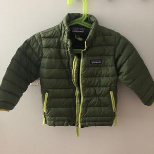 Patagonia toddler down sweater jacket